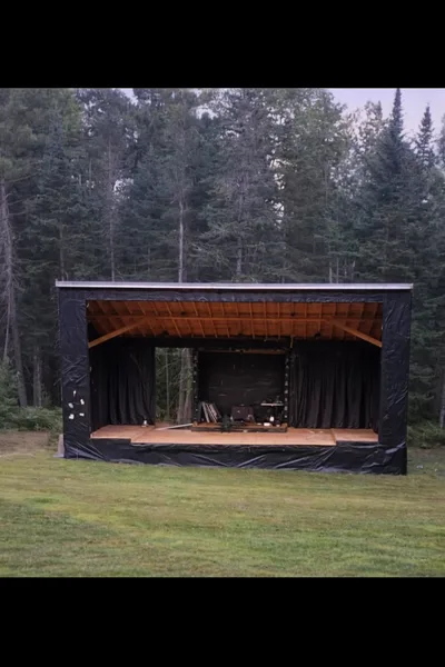 The Land outdoor stage